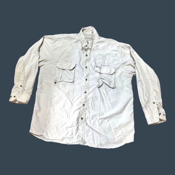 Sports Afield Mens XL Long Sleeve Hunting Fishing  Nylon & Polyester Shirt READ - Picture 1 of 7